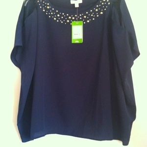 NWT Lilly Pulitzer Trace silk top